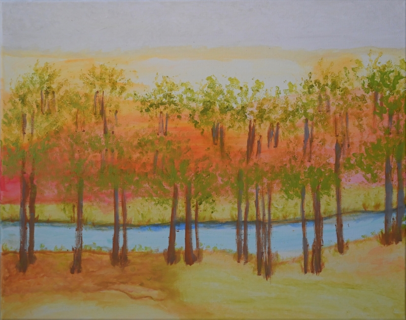 Peaceful II by artist M Murdock